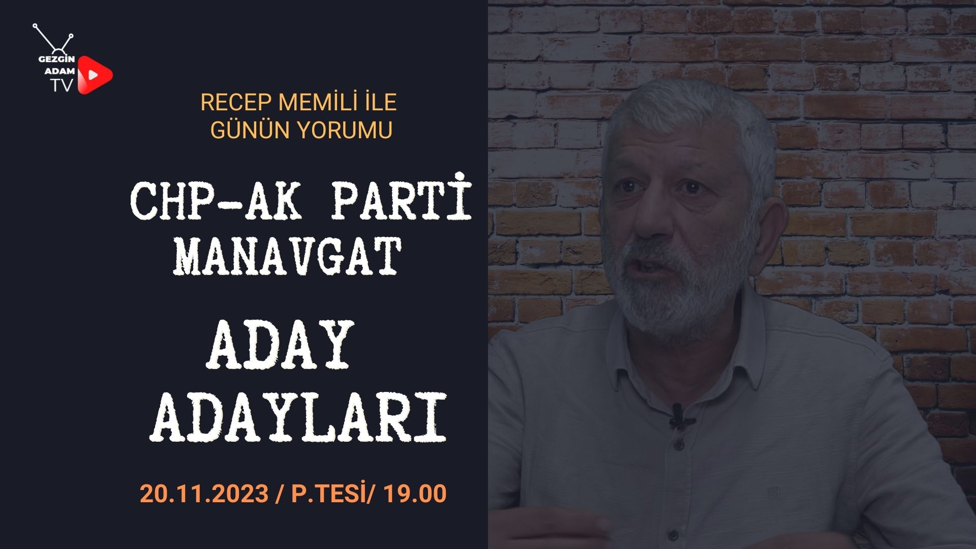 RECEP MEMİLİ İLE GÜNÜN YORUMU YENİ BÖLÜMÜYLE YAYINDA