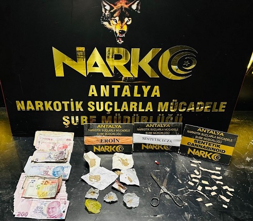 Manavgat ve Alanya’da Torbacı Operasyonu