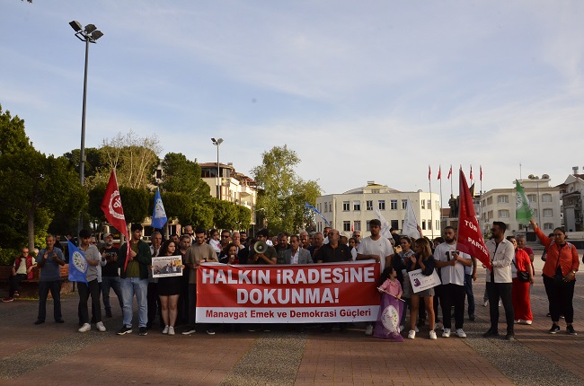 DEM, “Halkın İradesine Dokunma!”