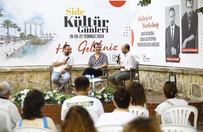 Kızılcık Şerbeti oyuncuları Side’ de esti (Video Haber)