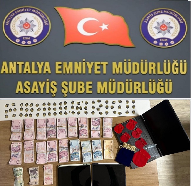 Antalya Emniyetinden sahte altın operasyonu