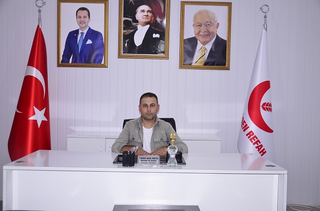 YRP’Lİ ERTAN AYDIN ANTALYA İL BAŞKAN YARDIMCISI OLDU