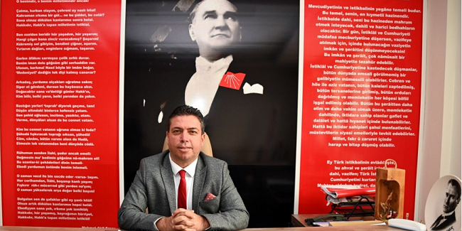 CHP İlçe Başkanı Oykun Başar’ın, 19 Mayıs Atatürk’ü Anma Gençlik ve Spor Bayramı Mesajı