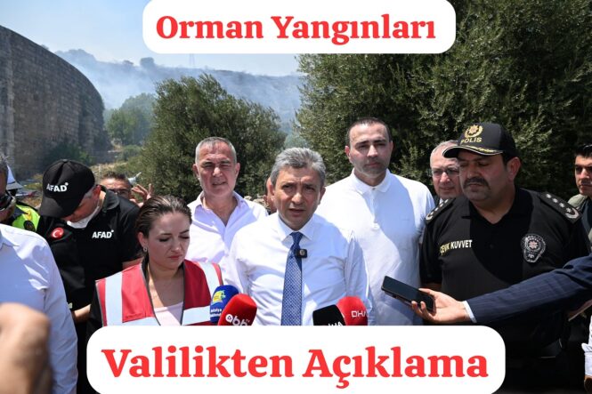 Vali Şahin, “Ekiplerimize ve Kahraman Vatandaşlarımıza Teşekkür Ederiz!”