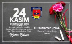 Şoförler Odası Bşk. Ünal’ın Öğretmenler Günü Mesajı