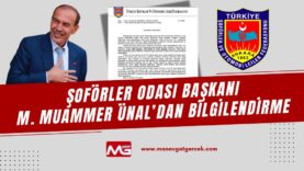 muammer ünal şoförler odası başkanı