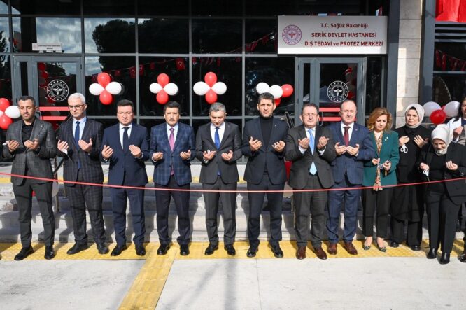 serik sağlık merkezi açılışı 2025