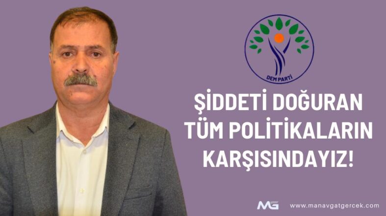 hüseyin öztırak dem parti manavgat ilçe başkanı