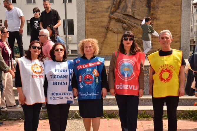 sendikalardan ortak eylem 1manavgat