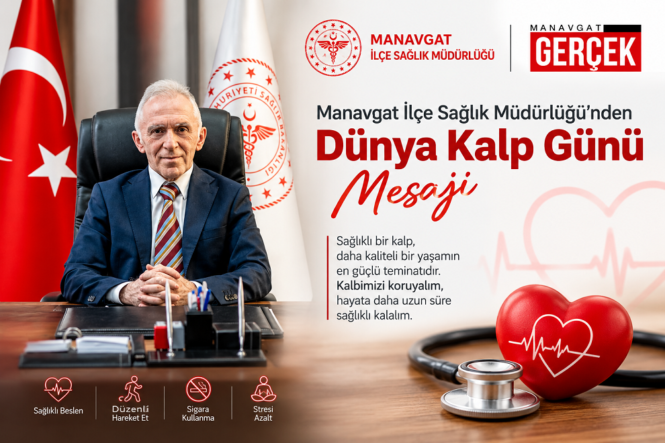 manavgat ilçe sağlık müdürlüğü dünya kalp günü