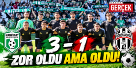 Manavgat Belediyespor’dan Zorlu Zafer