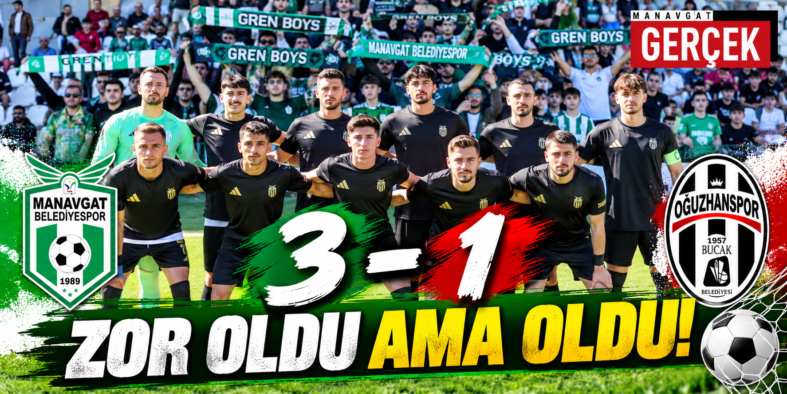 Manavgat Belediyespor’dan Zorlu Zafer