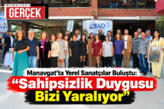 Manavgat’ta Sanatçılar Buluştu Şerif ali dönmez
