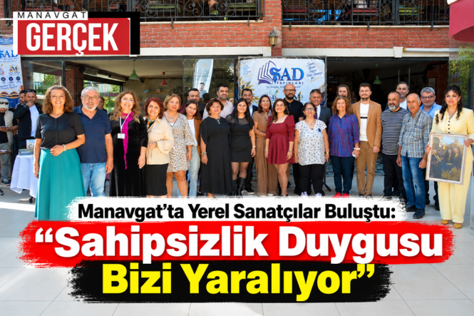 Manavgat’ta Sanatçılar Buluştu Şerif ali dönmez